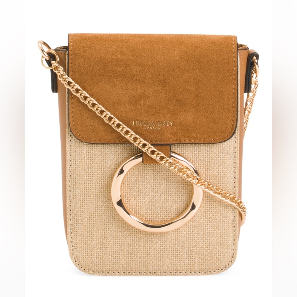🎉LAST‎ CHANCE 🎉 LUELLA GREY
Raffia And Faux Leather Crossbody